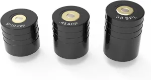 Ammo Checkers Ammunition Checker Cartridge Gauge for Reloading (9mm&45ACP&38SPL)