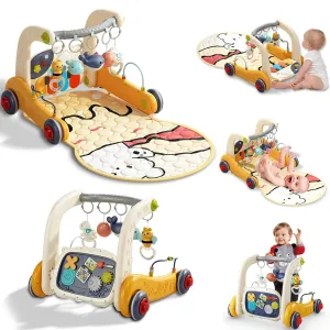Baby Play Mat Activity Gym, Baby Kick Play Piano Gym Mats Musicial Lights, Tummy Time Toys Mat for Infant Babies Newborn Toddlers Boys Girls.