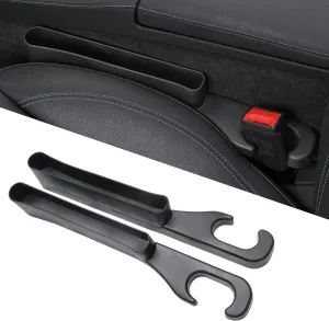 Car Seat Gap Filler, 2 Pack Car Seat Gap Organizer for Prevent Items from Falling Between Seats and Console, Universal Car Gap Filler for Car SUV Truck