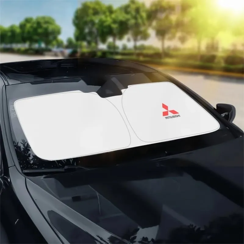 Car Windshield Sunshade for Mitsubishi Triton Club Cab Pick Up 2019-2023, Block UV Rays Sun Visor Protector, Front Window Sunshades, Windscreen Sunshade,A 140CM