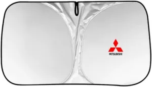 Car Windshield Sunshade for Mitsubishi Triton Double Cab Chassis 2019-2023, Block UV Rays Sun Visor Protector, Front Window Sunshades, Windscreen Sunshade,B 145CM