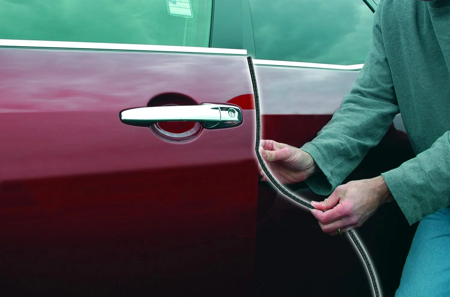 Cowles Custom, Carbon Fiber Style Edge Trim Protects and Enhances, Cars, Trucks, Boats, & RVs - 18 ft of Flexible U-Channel Trim, Easy to Install Car Door Edge Protection. Made in The USA