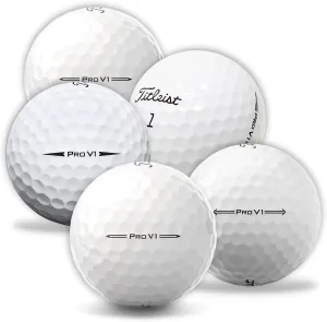 Golf Ball Monkey Cheap Recycled Golf Balls Pro V1 100-4A / AAAA Near Mint Used Golf Balls ProV1 for Men and for Women (Packaging May Vary)