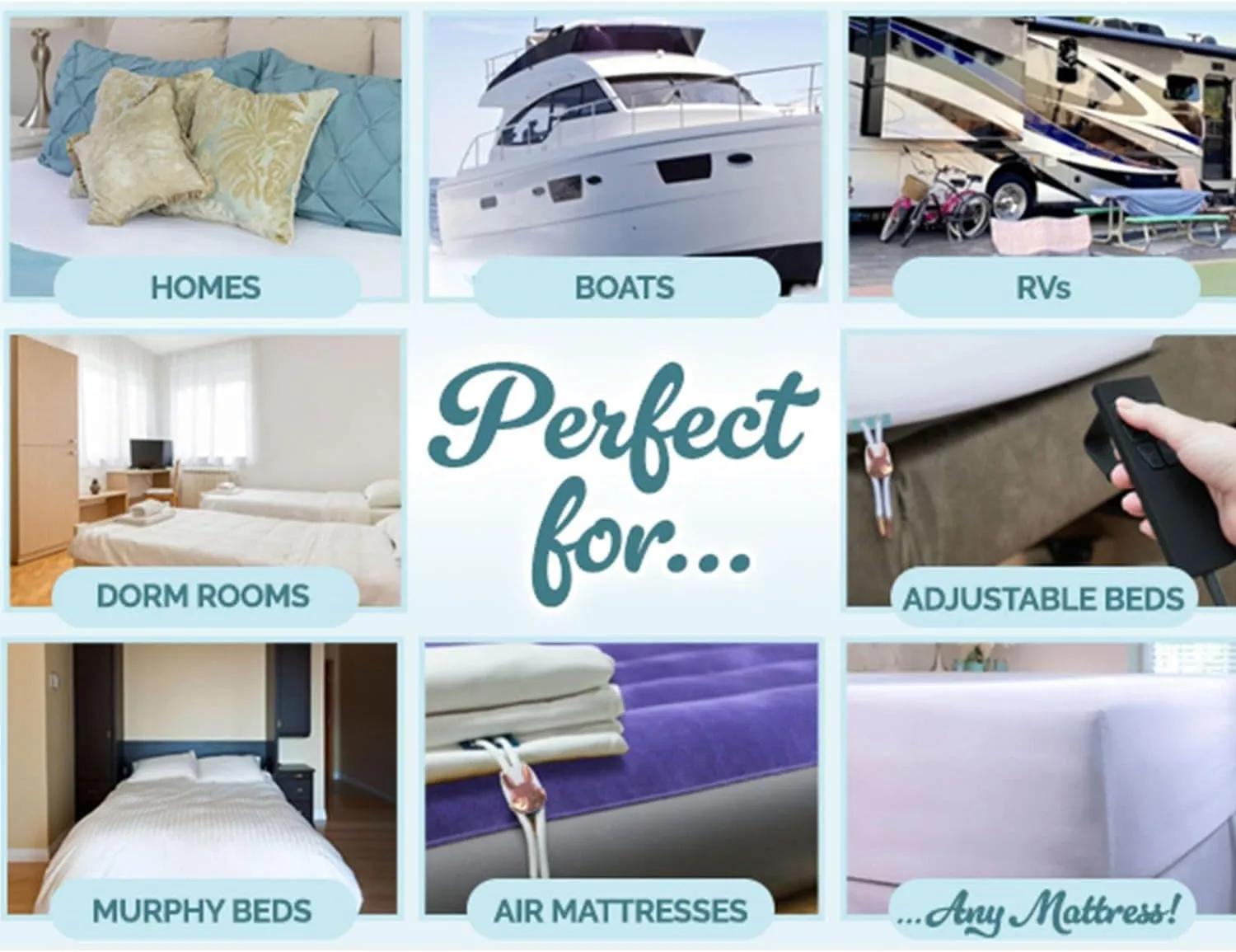 Locking Fitted Sheet, Hugs Mattress, Won’t Slip, Stays Tight, AS-SEEN-ON-TV, CopperSoft™ Luxurious Comfort, Copper Infused, Helps Sheet Stay Fresh Between Washes. (Fitted Sheet Only)