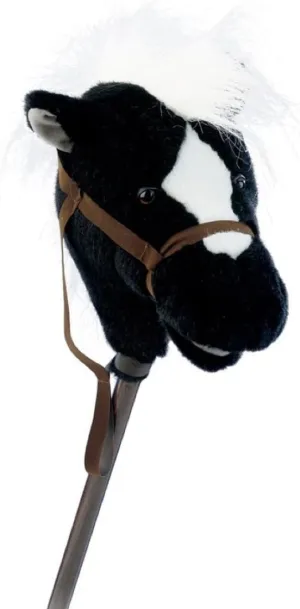 Mary Meyer Plush Hobby Horse |Stick Horses Toy - Easy Ride 'Um - 33-Inches Tall, Black