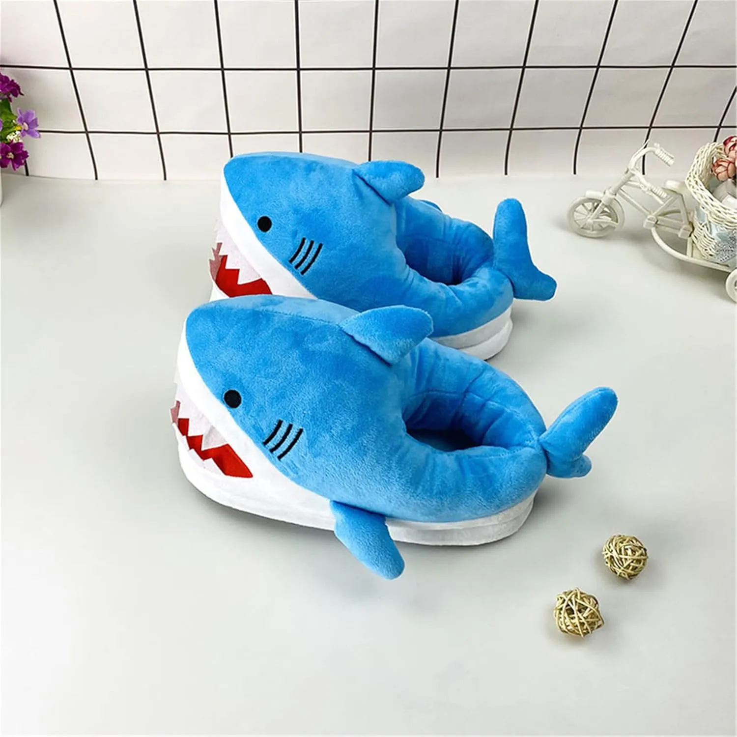 Pig Animal Warm Winter Home Women's Hamster Shark Slippers