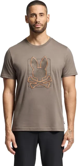 Psycho Bunny Men's Black Graphic Tee, XXXL