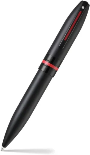 Sheaffer Icon Matte Black with Gloss Black PVD Appts. Ball Point Pen