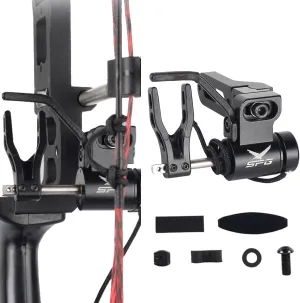 SPG Archery Drop Away Arrow Rest for Compound Bows Cable Driven Bow Rest Windage and Elevation Adjustable for Right Hand Hunting Shooting (SP925 Rest)