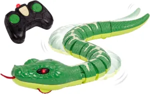 Terra by Battat Remote Control Emerald Tree Boa - Electronic Snake Toy for Kids Ages 6 