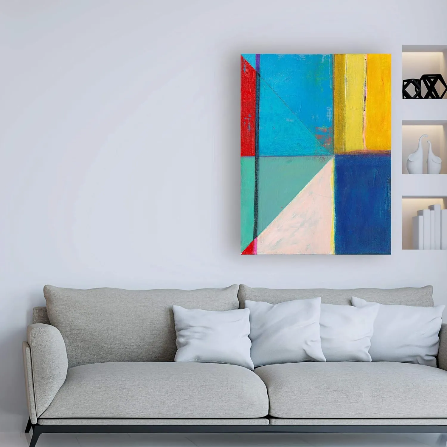 Trademark Fine Art, 14x19 Colorful Geometrics II by Jodi Fuchs