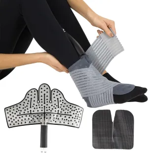 Vive Cold Therapy Machine Replacement Pads for Ankle - Flexible Ergonomic Reusable Padding for Ice Cold Therapy - Pain Relief System - Ankle Adjustable Device Accessory to Reduce Swelling (Pads Only)